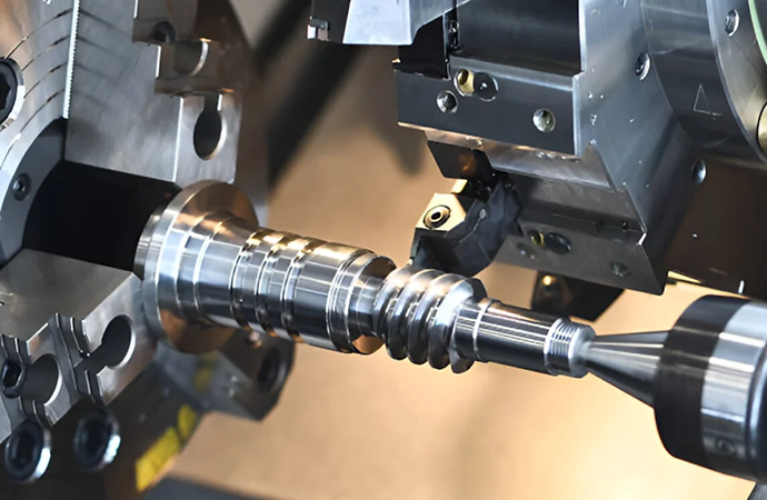 Get custom drive shaft services for industrial and automotive applications. Precision CNC machining, spline cutting, dynamic balancing, and heat treatment for demanding environments. Request a quote.